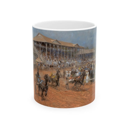 A Day at the Races | Ceramic Mug — Coffee Cup (11oz/15oz)