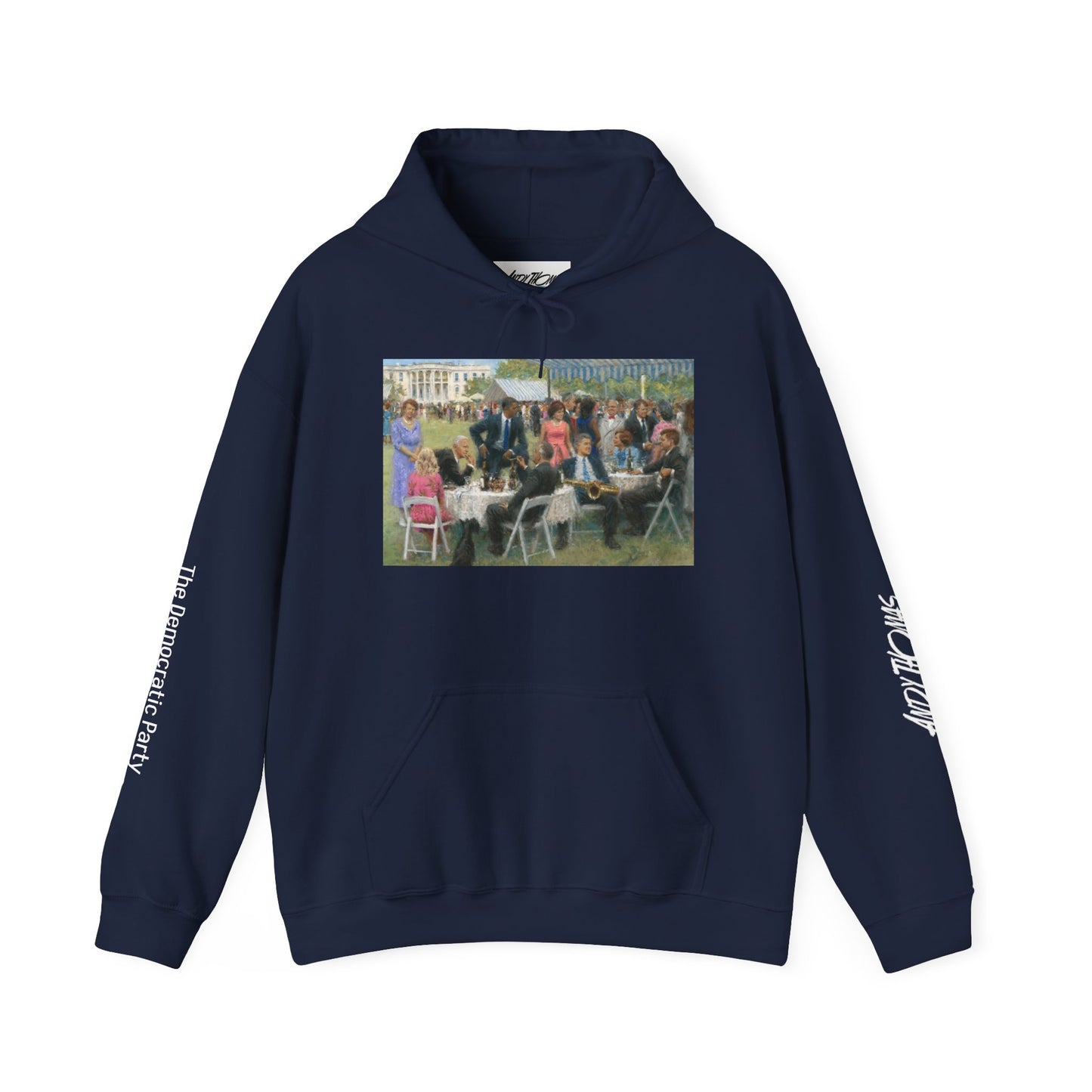 The Democratic Party Hoodie — Presidential Group Portrait Pullover