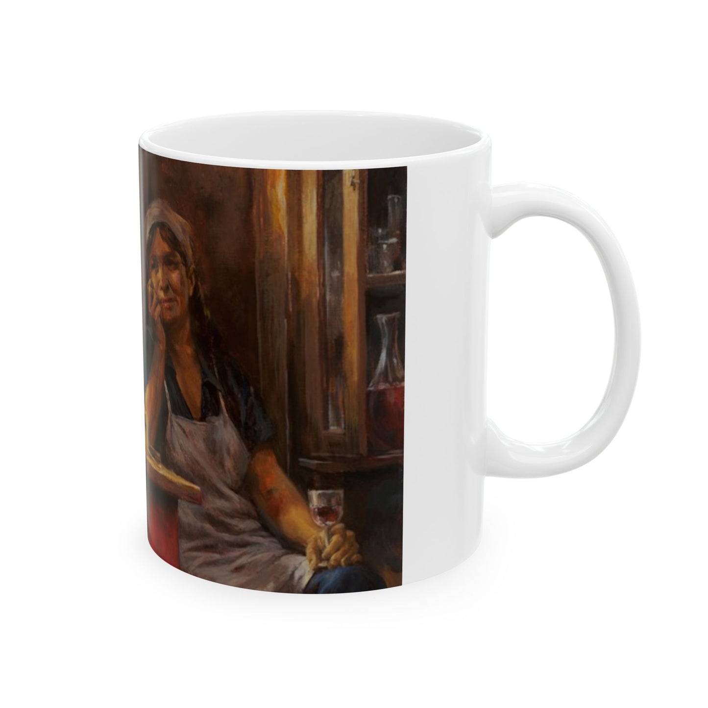 After Dinner Drink | Ceramic Mug — Vintage Country Life Coffee Cup (11oz/15oz)