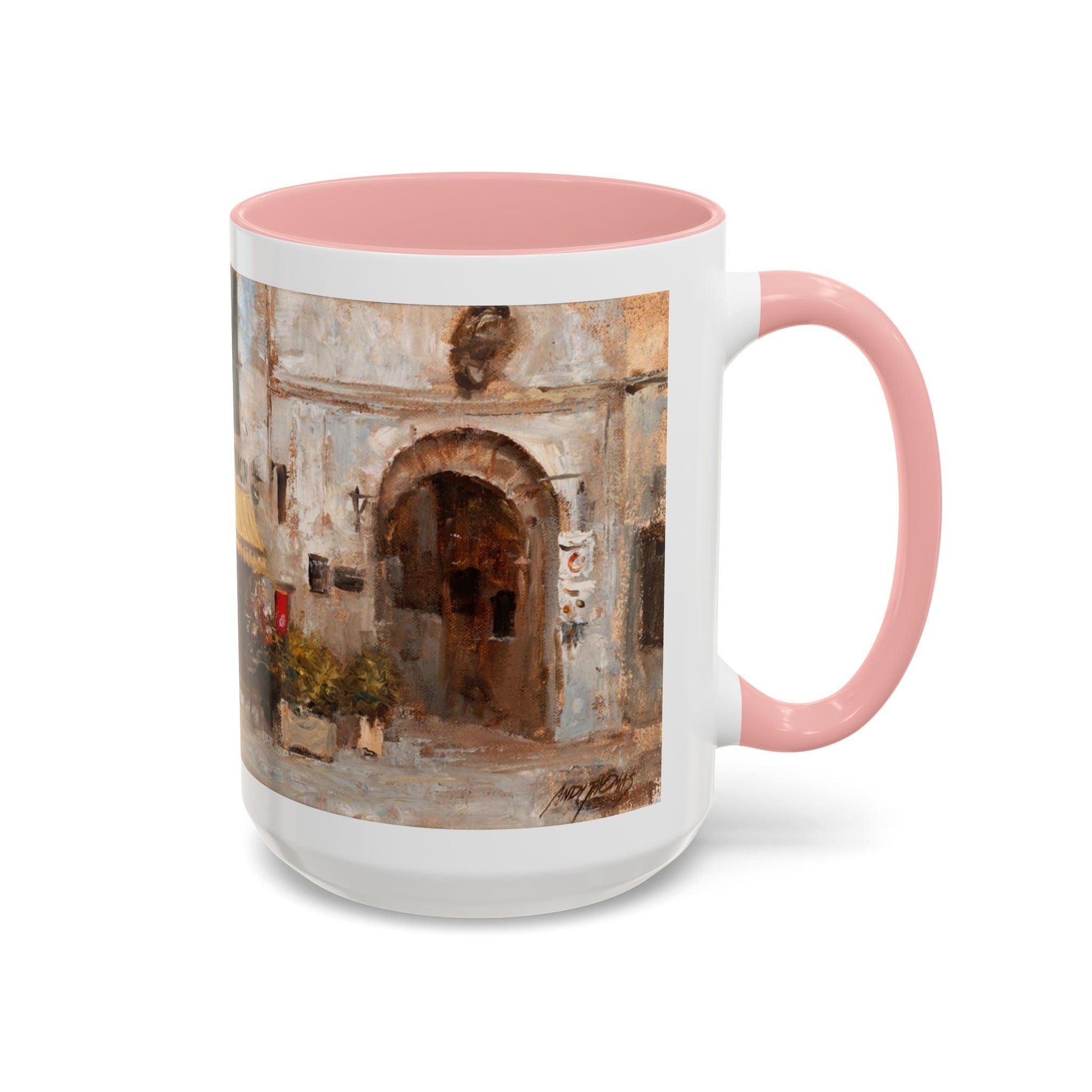 Scansano Tabacchi - Elegant Event Themed Coffee Mug - 11oz & 15oz - Italian Landscapes - Andy Thomas Designs