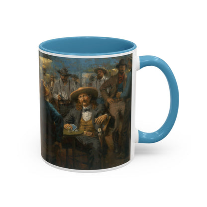 Wild Bill's Last Deal | Vintage Poker Western Art Coffee Mug - 11 & 15 oz - Andy Thomas Designs