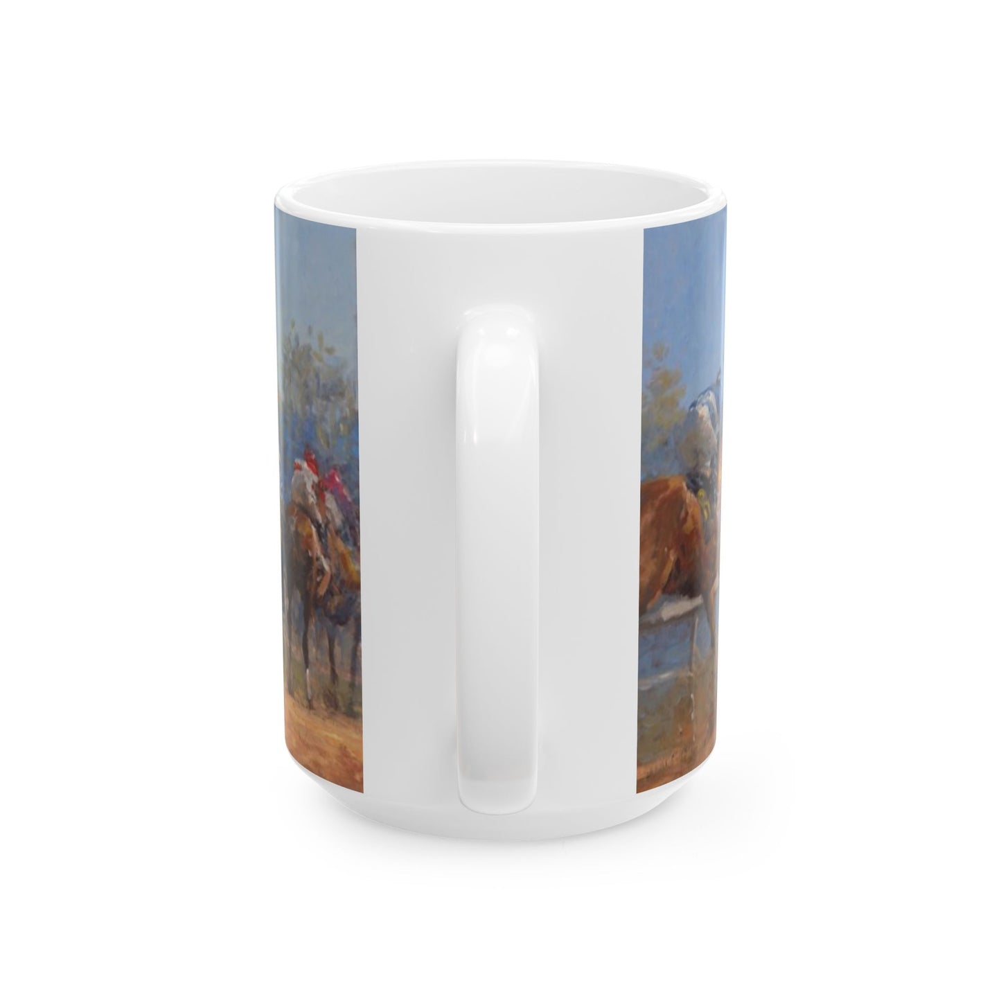 Horse Race 2 | Ceramic Mug — Coffee Cup (11oz/15oz)