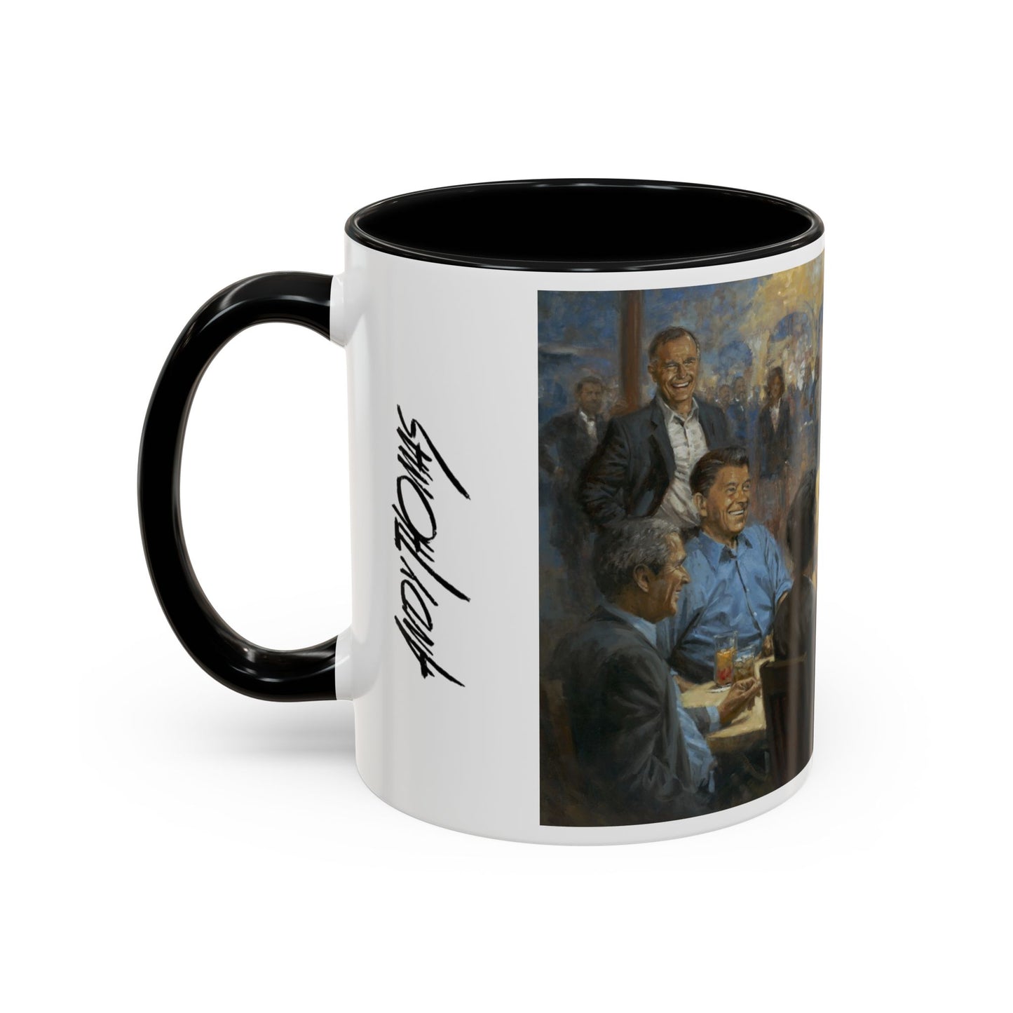 The Republican Club Coffee Mug -  Elegant Accent Coffee Mug 11oz & 15oz - Presidential Gathering Design feat. Trump