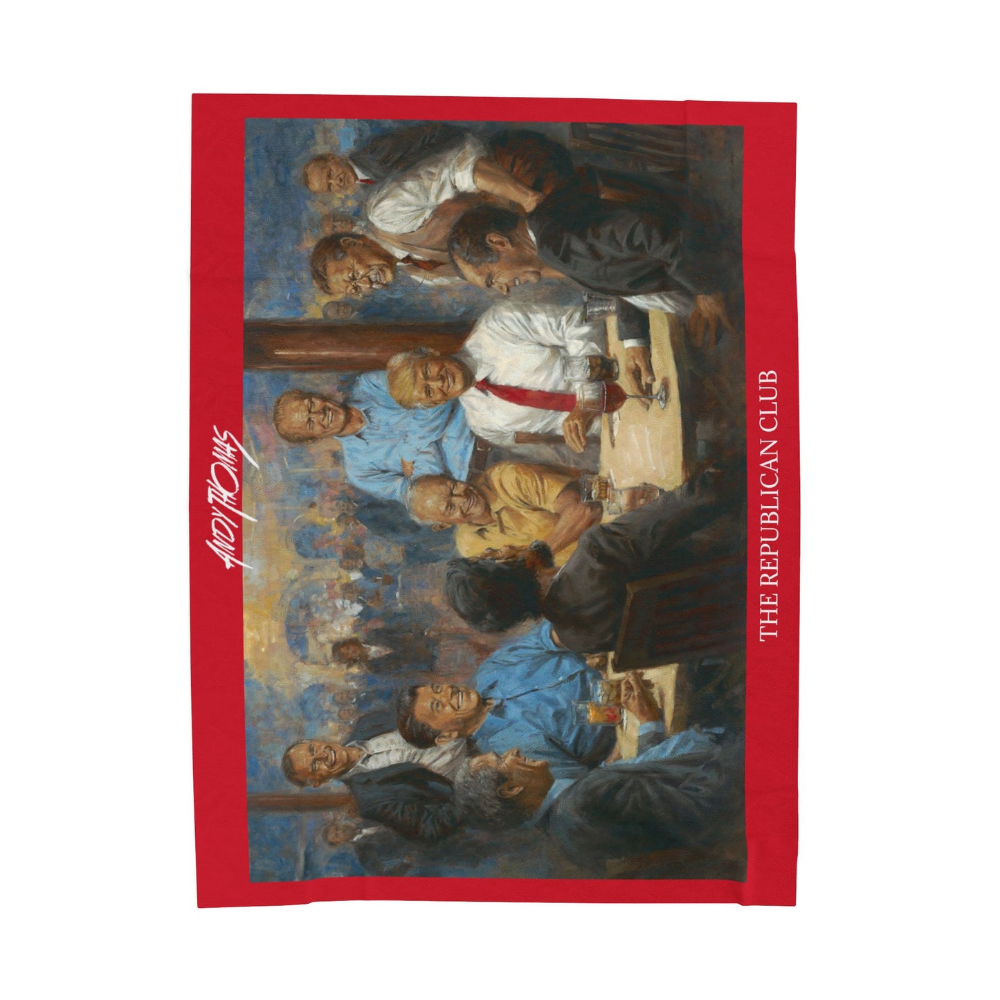 The Republican Club - Velveteen Plush Blanket