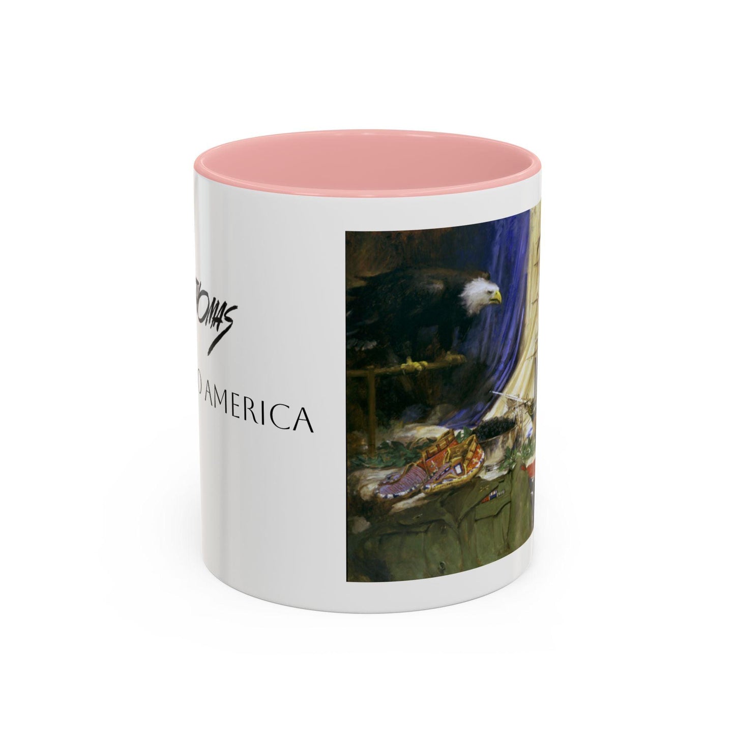 Tribute to America Coffee Mug - 11oz & 15oz - Veterans & Service members | Patriotic Artwork - Andy Thomas Designs