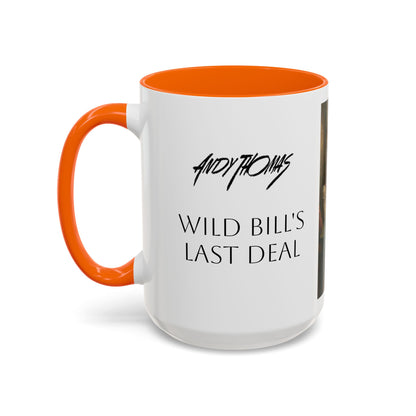 Wild Bill's Last Deal | Vintage Poker Western Art Coffee Mug - 11 & 15 oz - Andy Thomas Designs