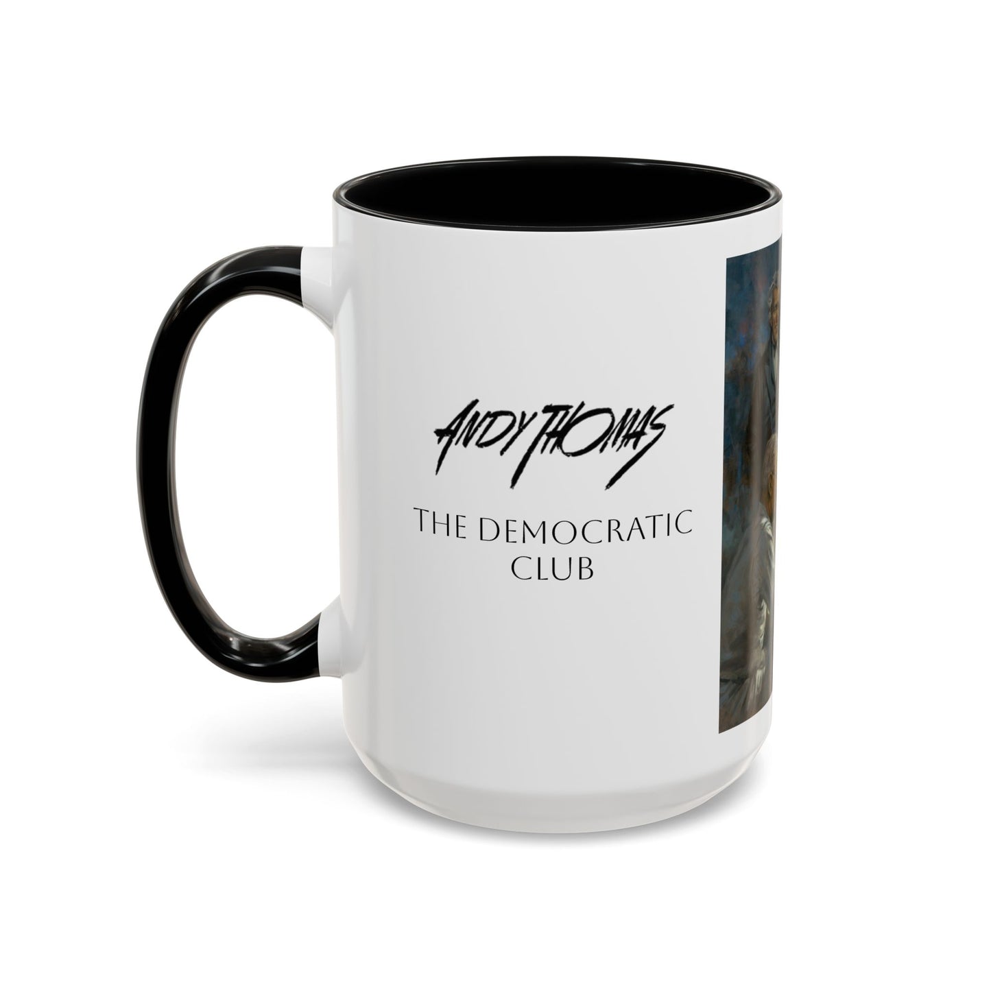 The Democratic Club Coffee Mug - 11oz & 15oz - Past Democrat Presidents Social Club with Obama