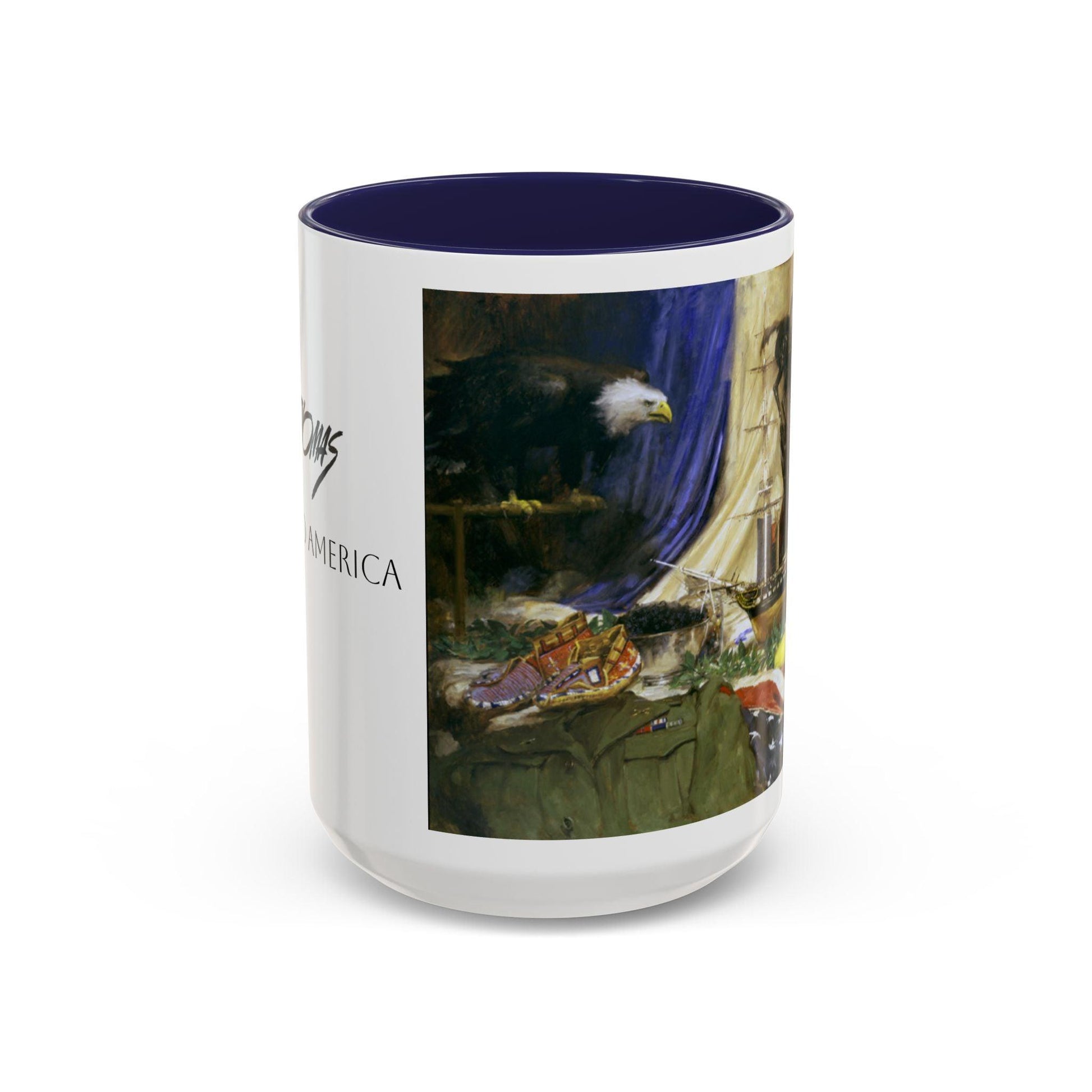 Tribute to America Coffee Mug - 11oz & 15oz - Veterans & Service members | Patriotic Artwork - Andy Thomas Designs