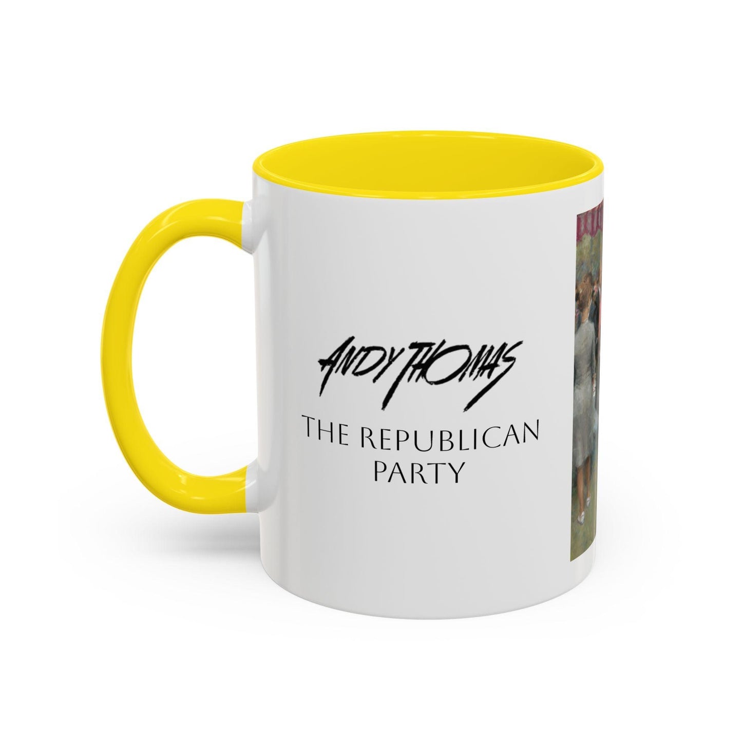 The Repub. Party Coffee Mug - Elegant Accent Coffee Mug 11oz & 15oz with Presidential Gathering Design - Andy Thomas Designs