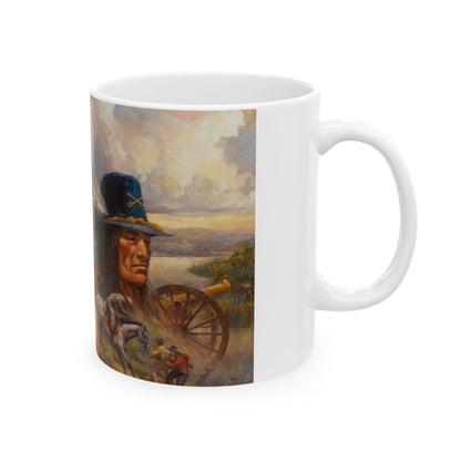 Civil War in Indian Territory | Native American | Ceramic Mug — Coffee Cup (11oz/15oz)