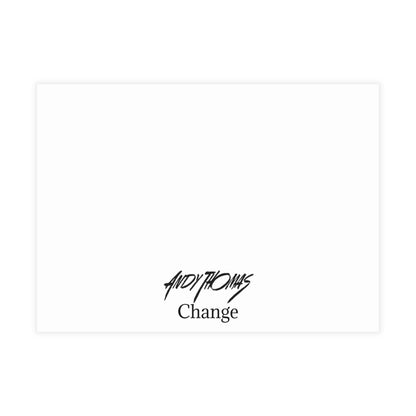 Note Cards: Change | Acceptance Speech of President Obama on Inauguration Day - Envelopes Included