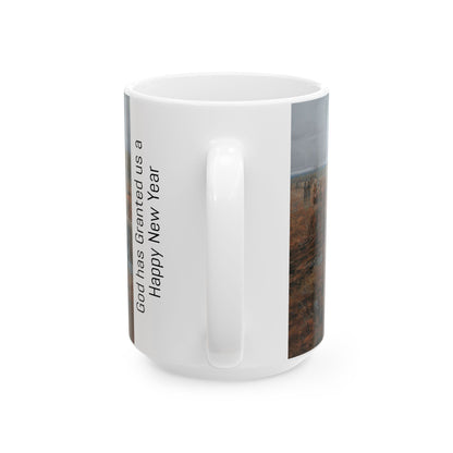God Has Granted Us A Happy New Year - Stone's River | Ceramic Coffee Cup Mug