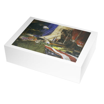 Postcards: Tribute to America - Patriotic Artwork - Elegant Patriotic Postcard Bundle - Envelopes Included - Andy Thomas Designs