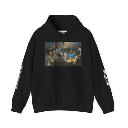 The Democratic Club Hoodie — Presidential Group Portrait Pullover