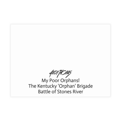 Note Cards: My Poor Orphans! - Envelopes Included