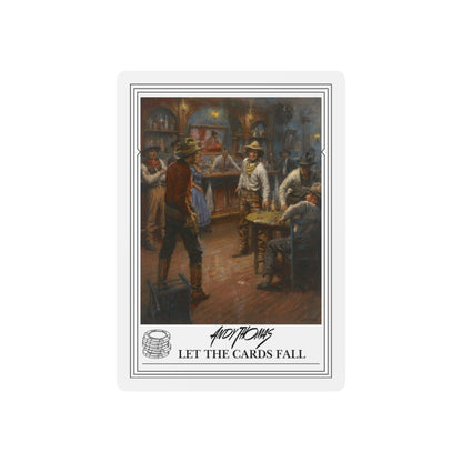 Let the Cards Fall - Poker Playing Cards