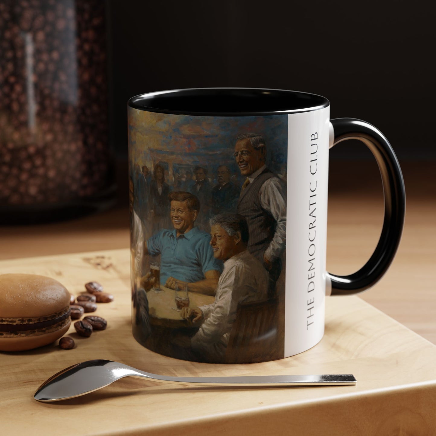 The Democrat Club Coffee Mug - 11oz & 15oz - Past Democrat Presidents Social Club with Obama