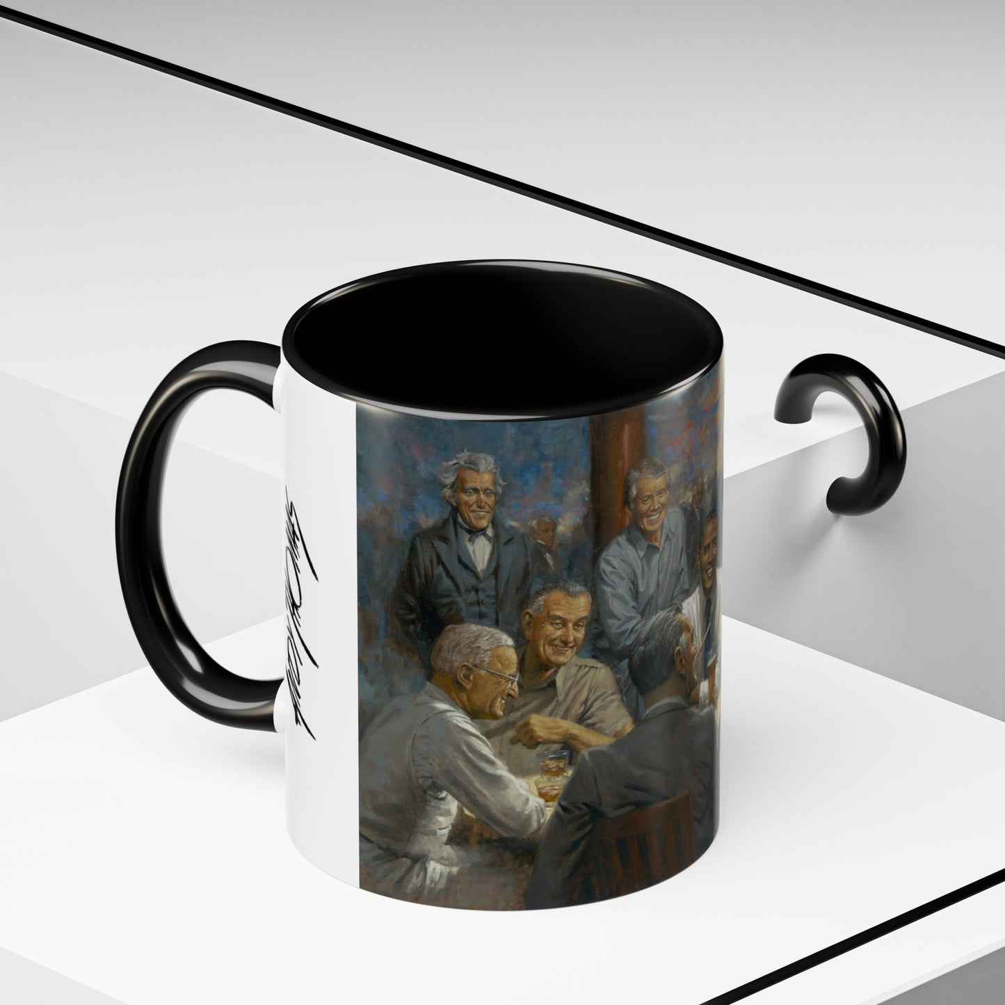 The Democrat Club Coffee Mug - 11oz & 15oz - Past Democrat Presidents Social Club with Obama