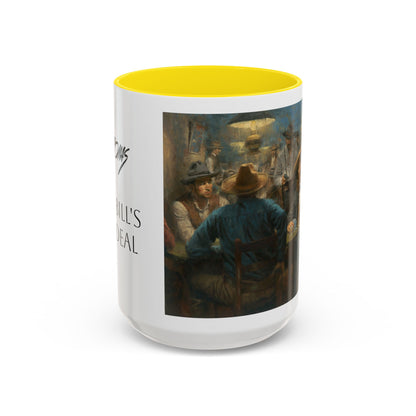 Wild Bill's Last Deal | Vintage Poker Western Art Coffee Mug - 11 & 15 oz - Andy Thomas Designs