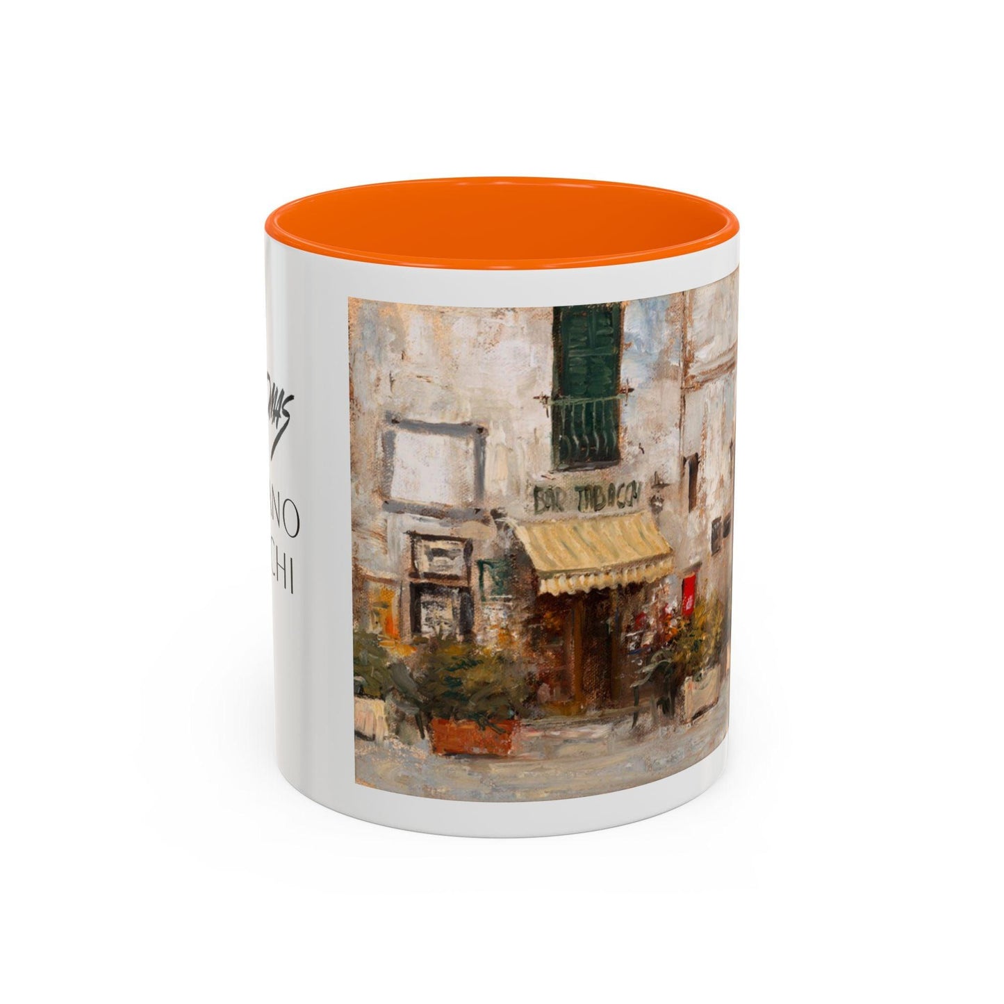 Scansano Tabacchi - Elegant Event Themed Coffee Mug - 11oz & 15oz - Italian Landscapes - Andy Thomas Designs