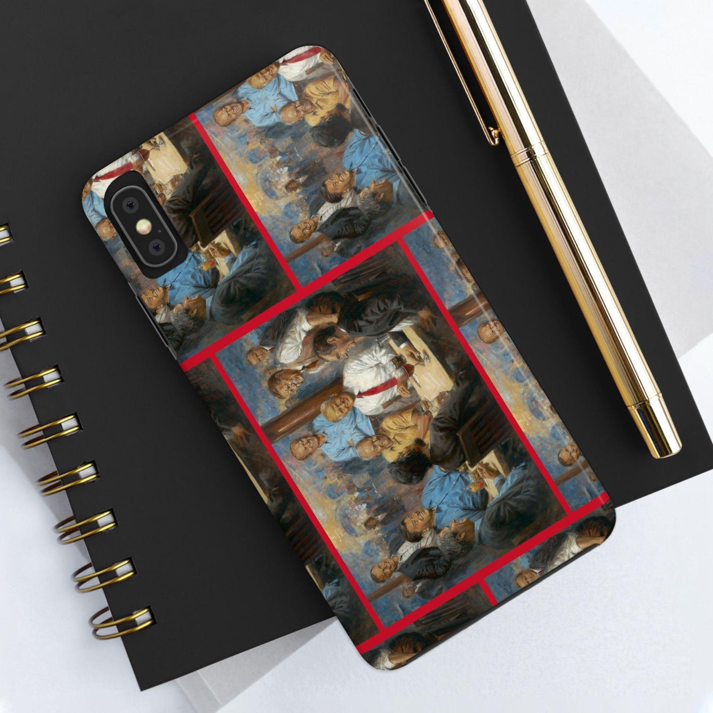 The Repub. Club - iPhone/Samsung Tough Phone Cases | President Painting - Andy Thomas Designs