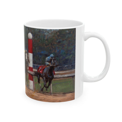 Horse Race 1 | Ceramic Mug — Coffee Cup (11oz/15oz)