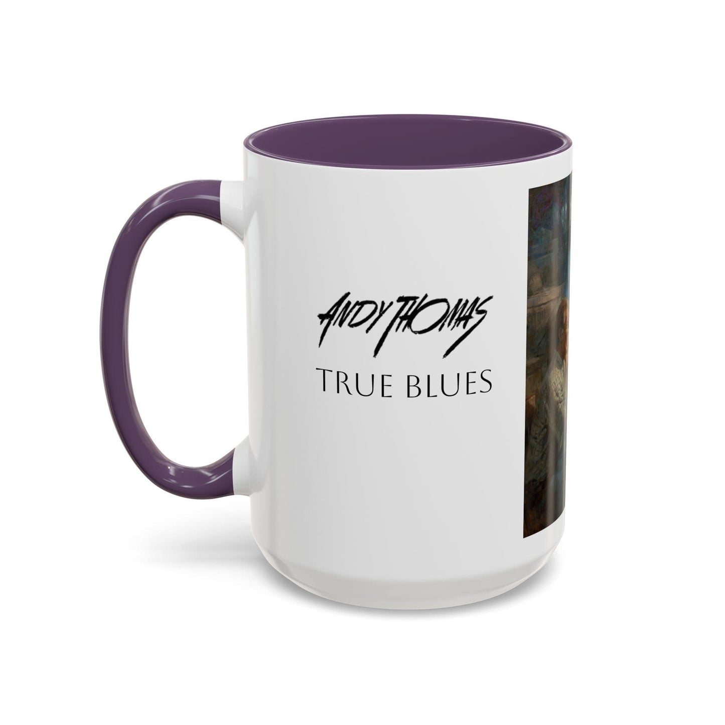 True Blues Accented Coffee Mug 11oz & 15oz - US Dem. Presidents Playing Poker - Andy Thomas Designs