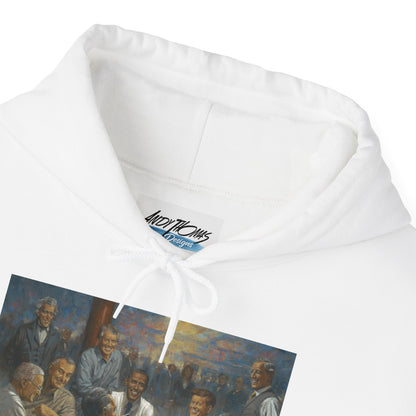 The Democratic Club Hoodie — Presidential Group Portrait Pullover