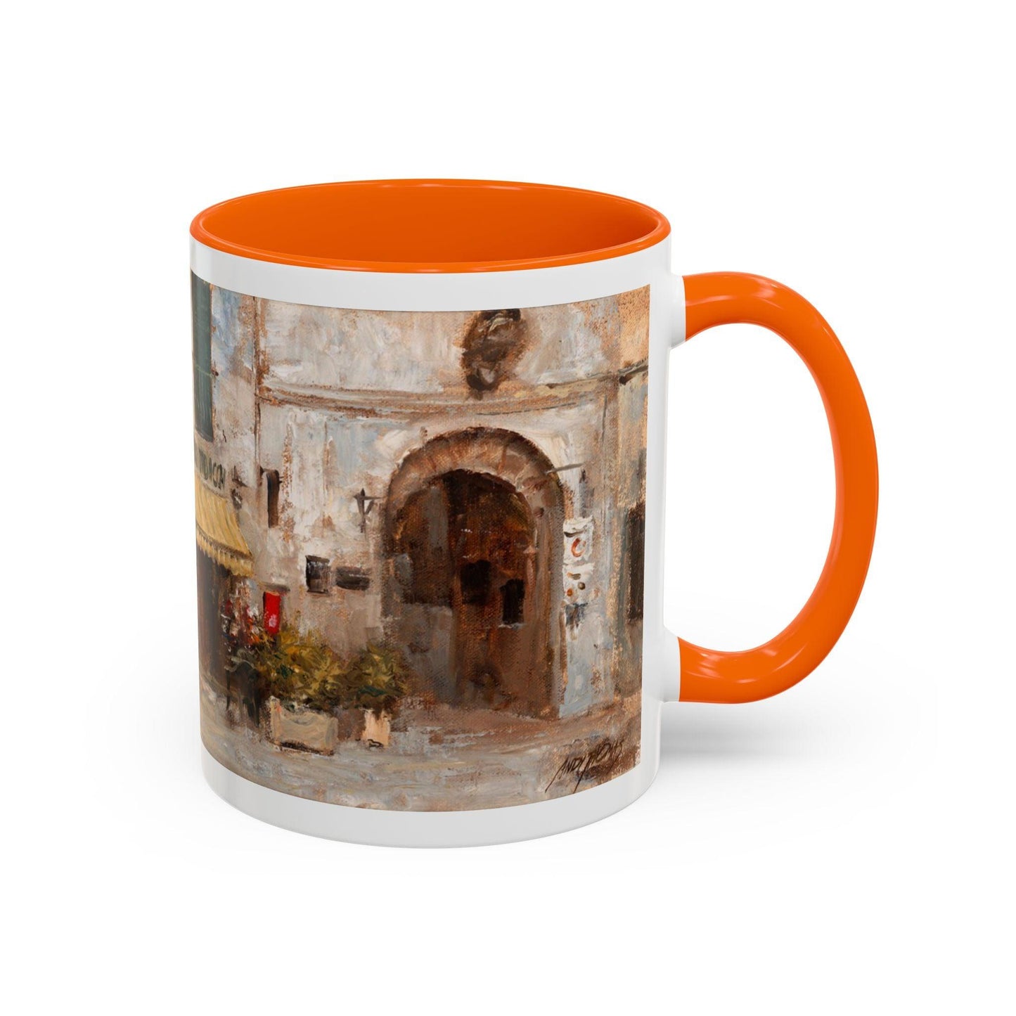 Scansano Tabacchi - Elegant Event Themed Coffee Mug - 11oz & 15oz - Italian Landscapes - Andy Thomas Designs