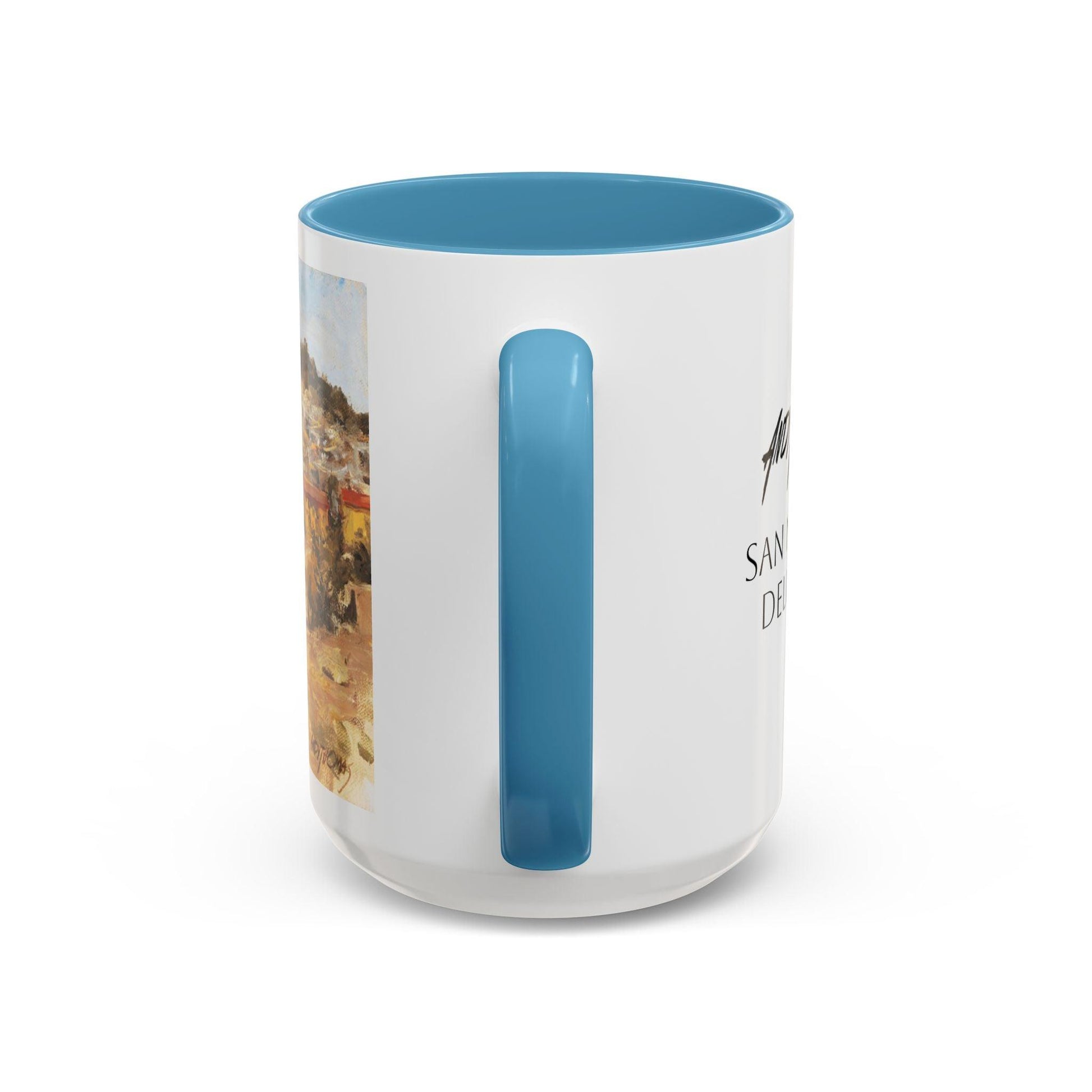 San Nicola dell'Alto - Elegant Accented Coffee Mug - 11oz & 15oz - Italian Landscapes - Andy Thomas Designs