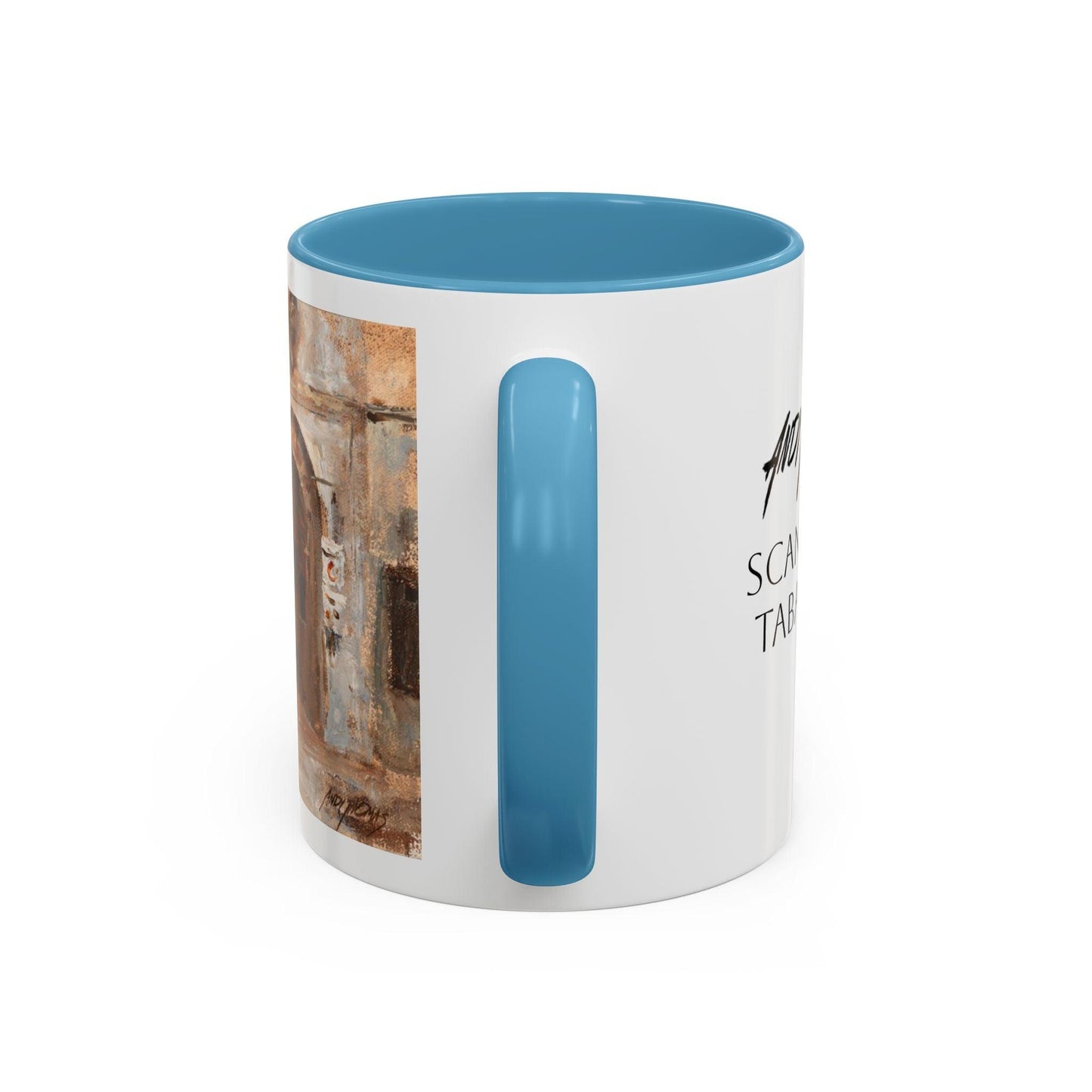 Scansano Tabacchi - Elegant Event Themed Coffee Mug - 11oz & 15oz - Italian Landscapes - Andy Thomas Designs