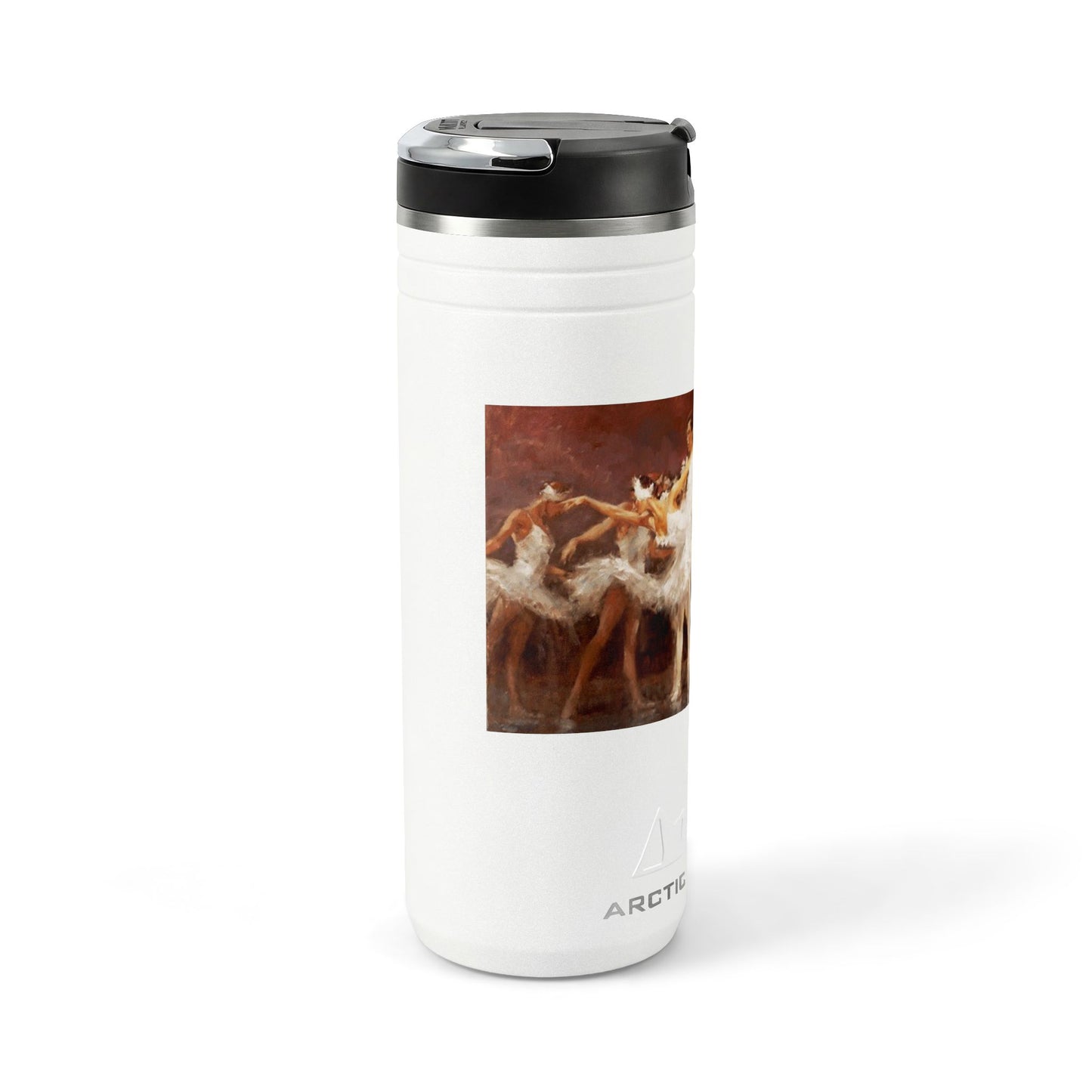 Ballet Dancers 24oz Thermal Tumbler — Vintage Edgar Degas Dance Print