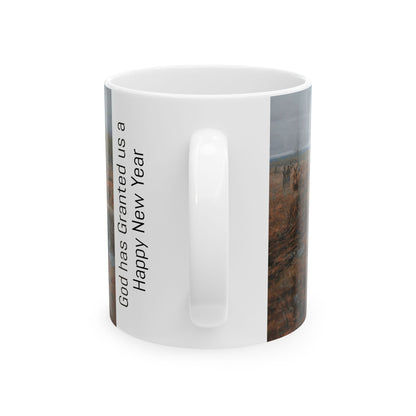 God Has Granted Us A Happy New Year - Stone's River | Ceramic Coffee Cup Mug
