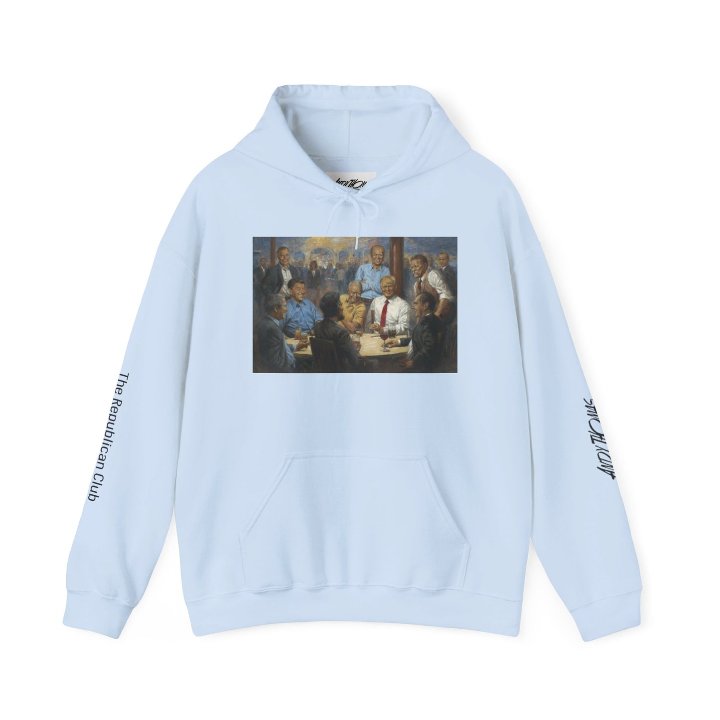 The Republican Club Hoodie — Vintage Presidential Group Portrait Pullover