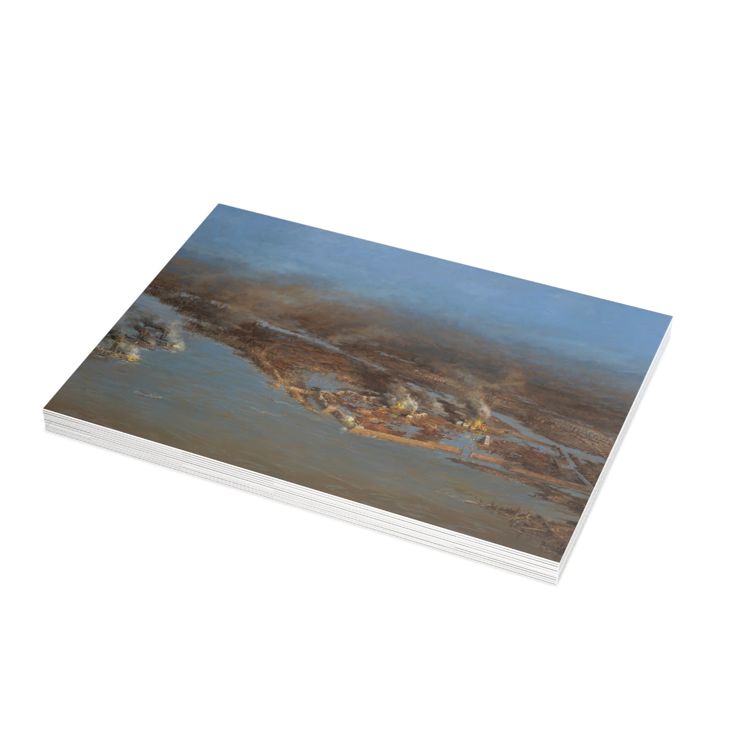 Note Cards: The View from Fort Heiman - Envelopes Included