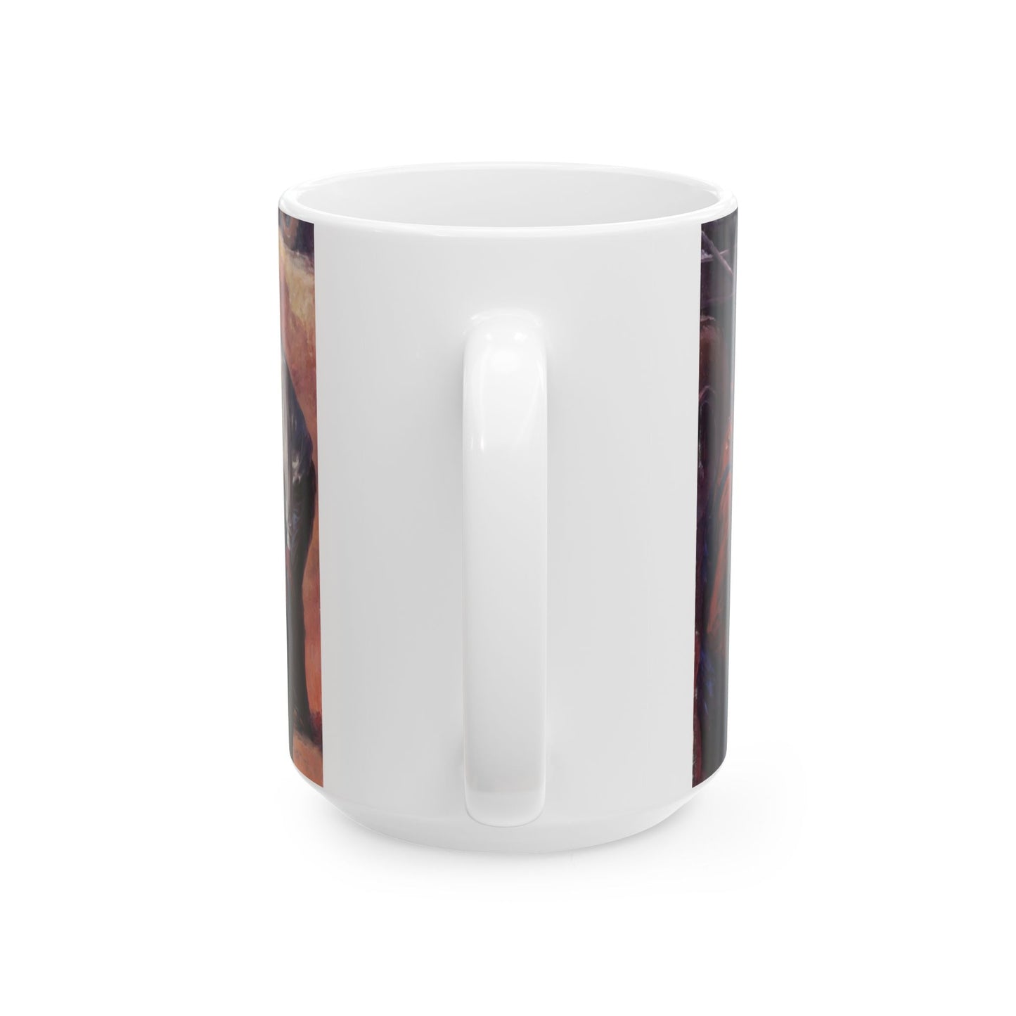 Lunch Break | Men Working | Ceramic Mug — Coffee Cup (11oz/15oz)