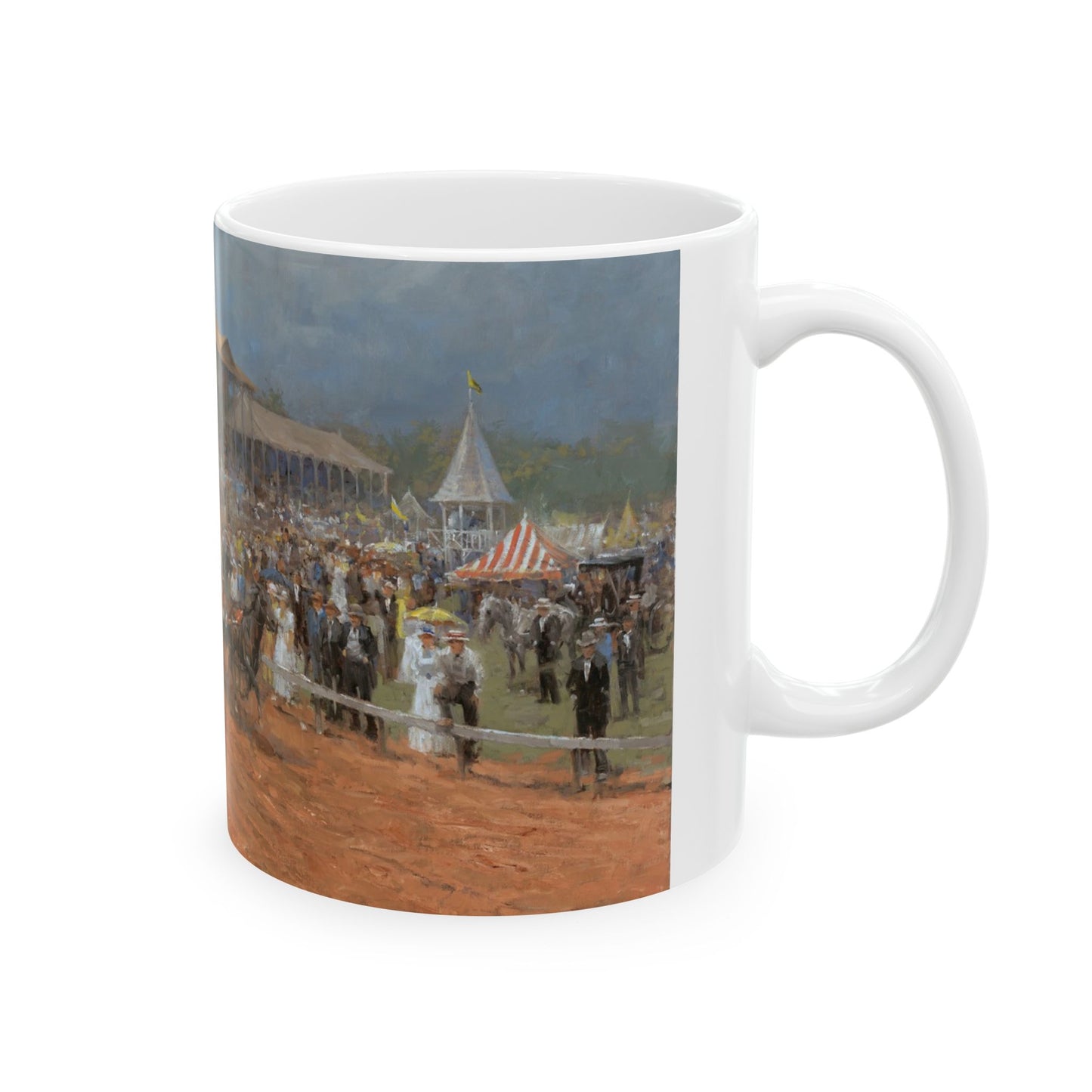 A Day at the Races | Ceramic Mug — Coffee Cup (11oz/15oz)