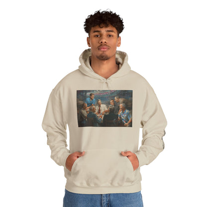 True Blues — Presidents Playing Poker Portrait Pullover