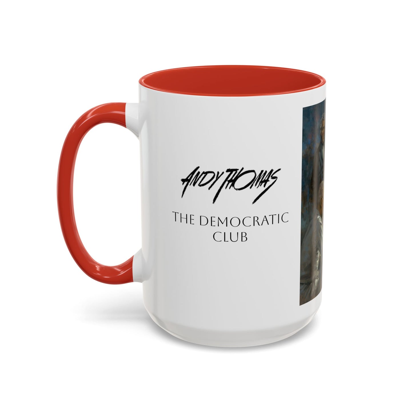 The Democratic Club Coffee Mug - 11oz & 15oz - Past Democrat Presidents Social Club with Obama