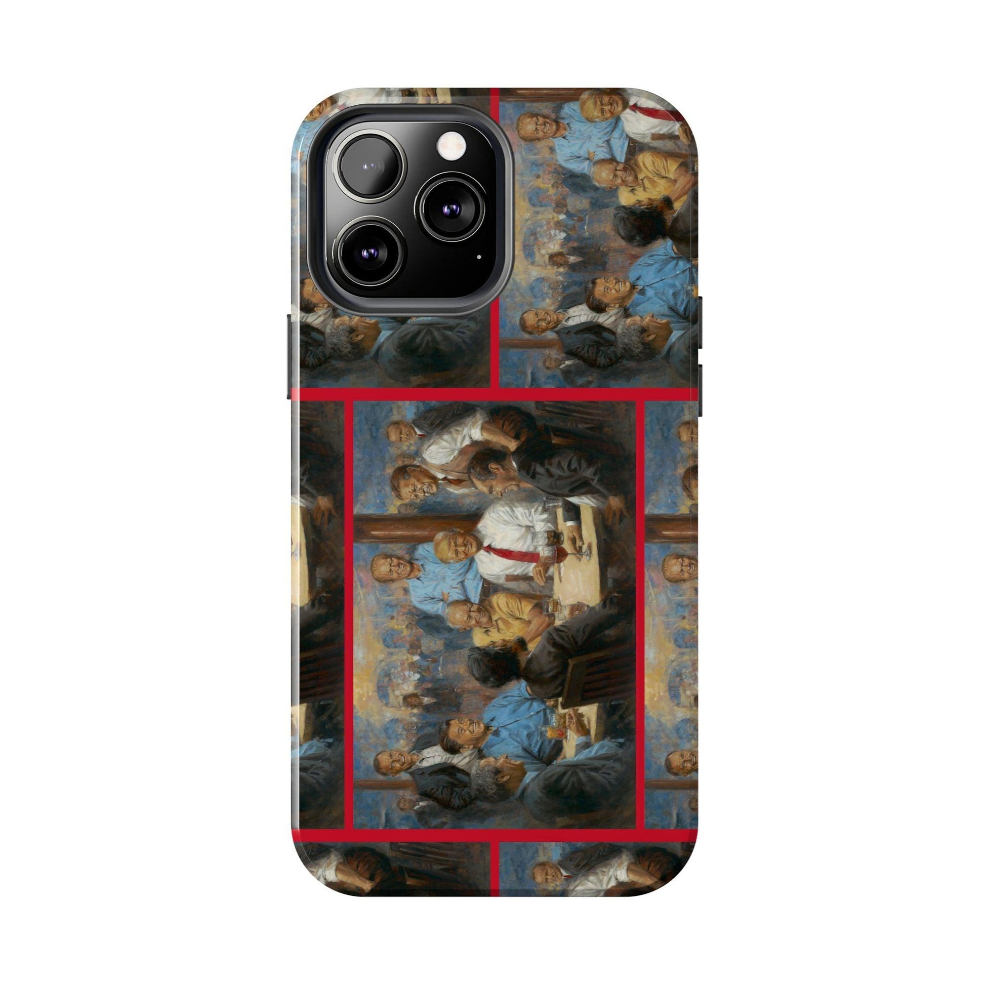 The Repub. Club - iPhone/Samsung Tough Phone Cases | President Painting - Andy Thomas Designs