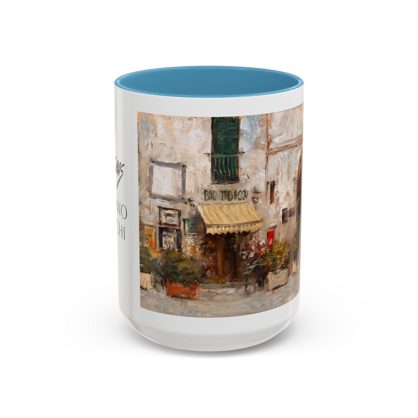 Scansano Tabacchi - Elegant Event Themed Coffee Mug - 11oz & 15oz - Italian Landscapes - Andy Thomas Designs