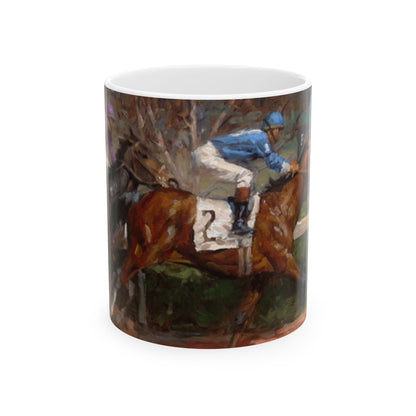 Horse Race 3 | Ceramic Mug — Coffee Cup (11oz/15oz)