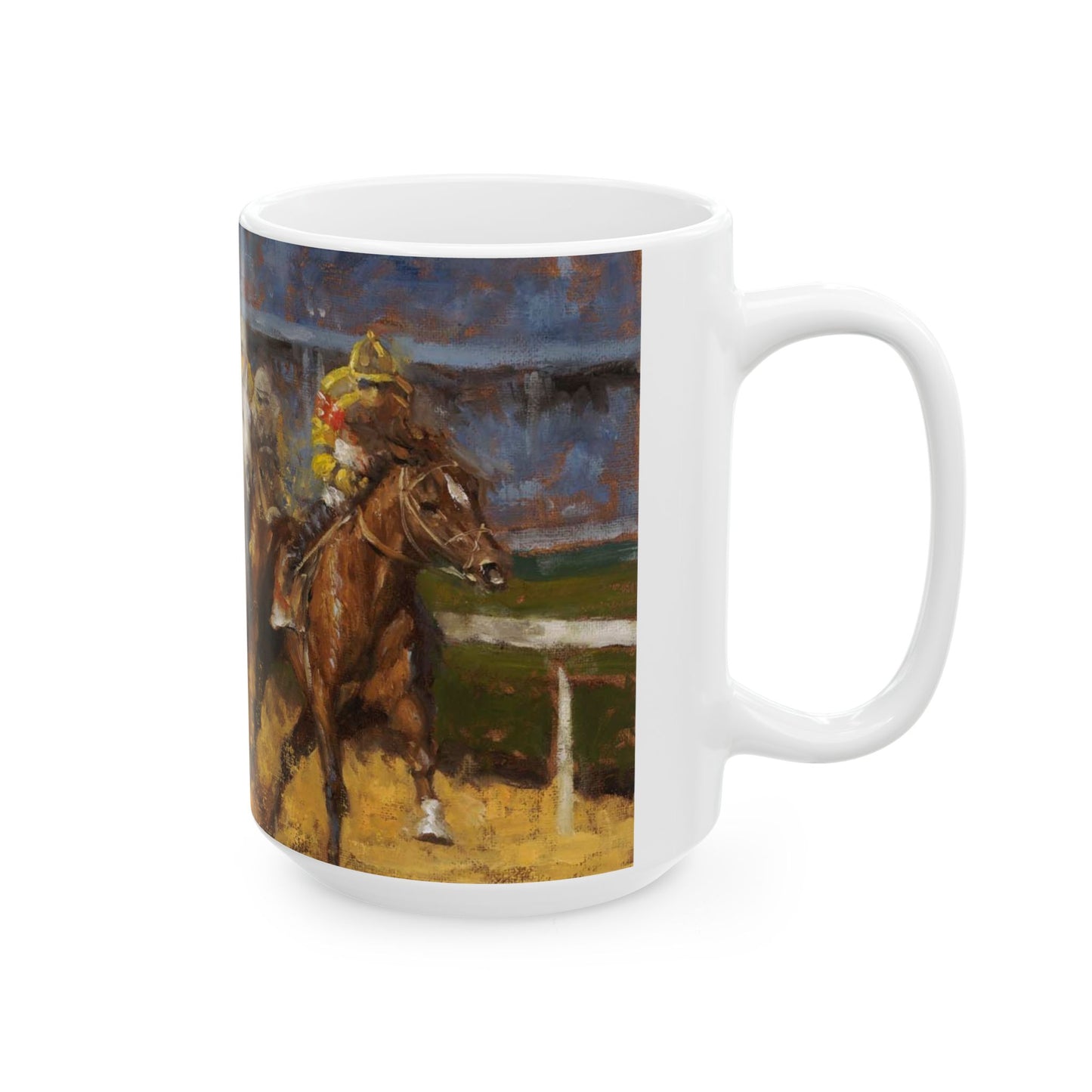 Race Day | Ceramic Mug — Coffee Cup (11oz/15oz)