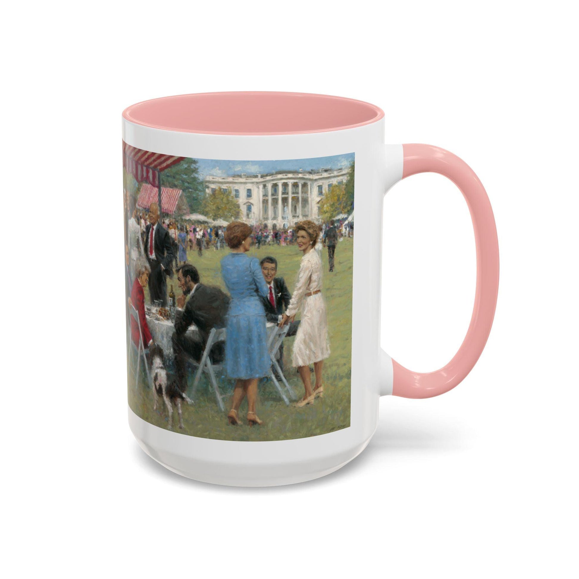 The Repub. Party Coffee Mug - Elegant Accent Coffee Mug 11oz & 15oz with Presidential Gathering Design - Andy Thomas Designs