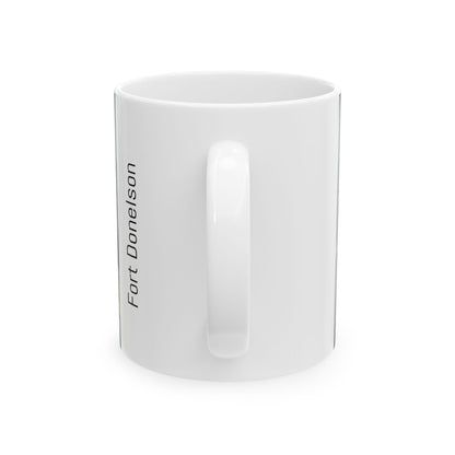 Fort Donelson - Ceramic Mug with Civil War Design.