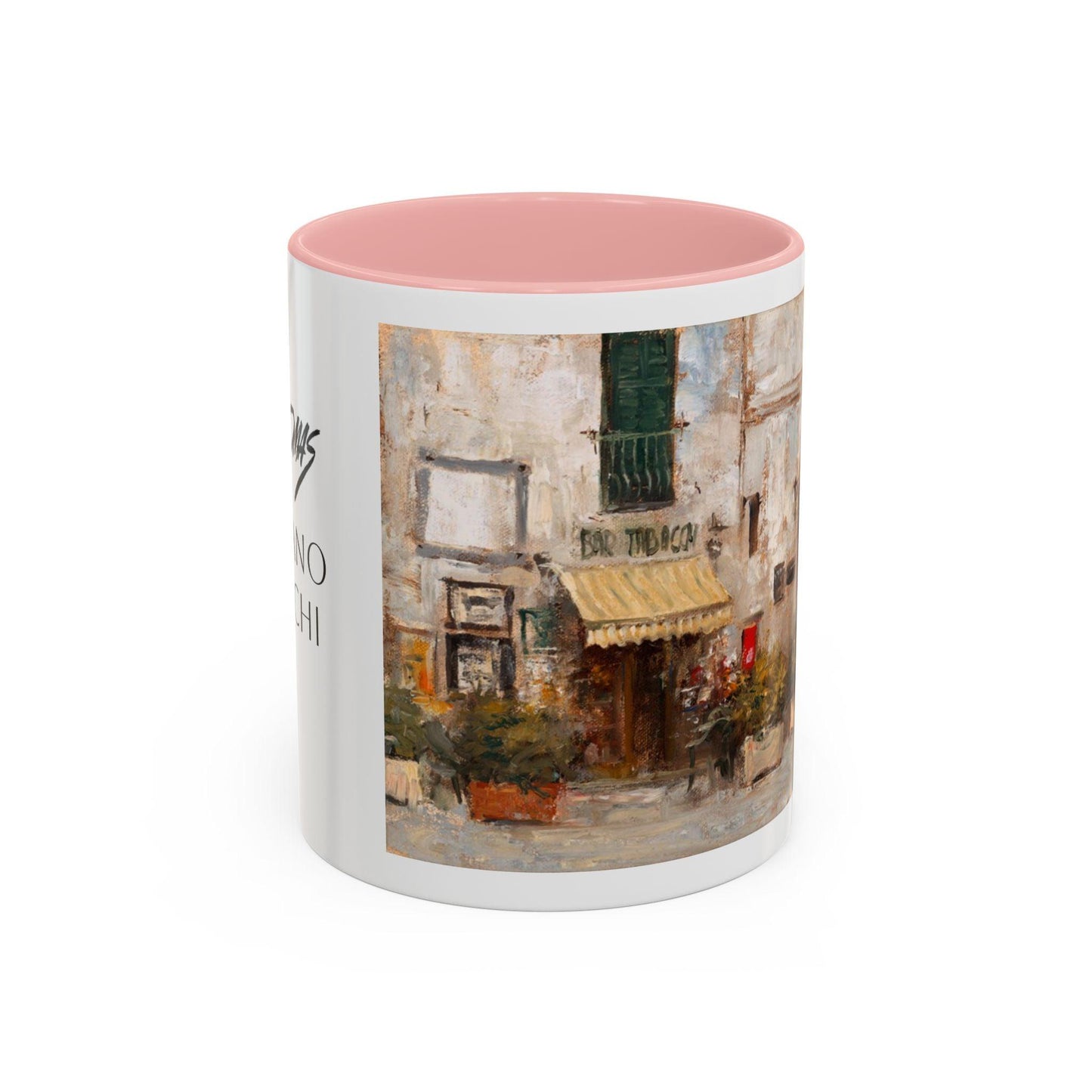 Scansano Tabacchi - Elegant Event Themed Coffee Mug - 11oz & 15oz - Italian Landscapes - Andy Thomas Designs