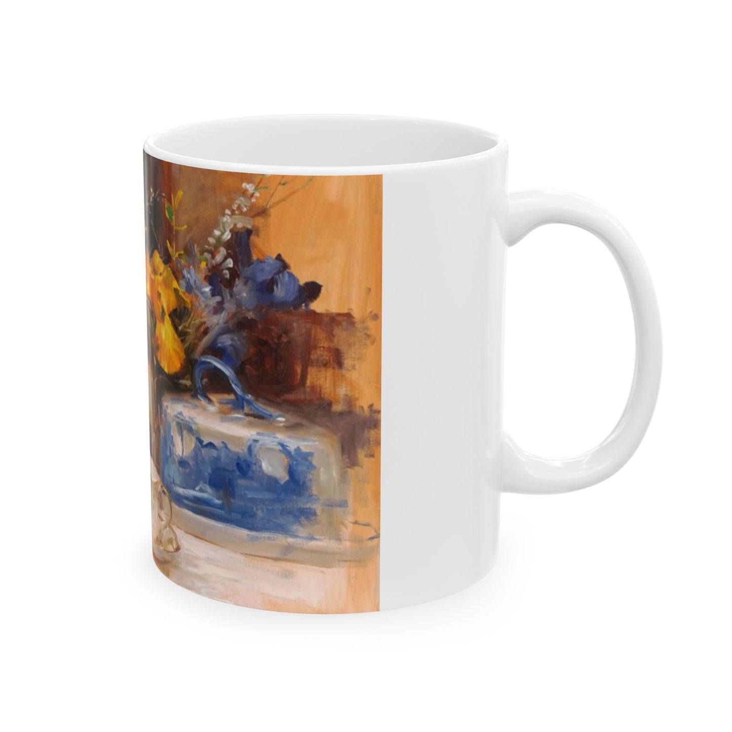 Still Life Blue | Ceramic Mug — Coffee Cup (11oz/15oz)