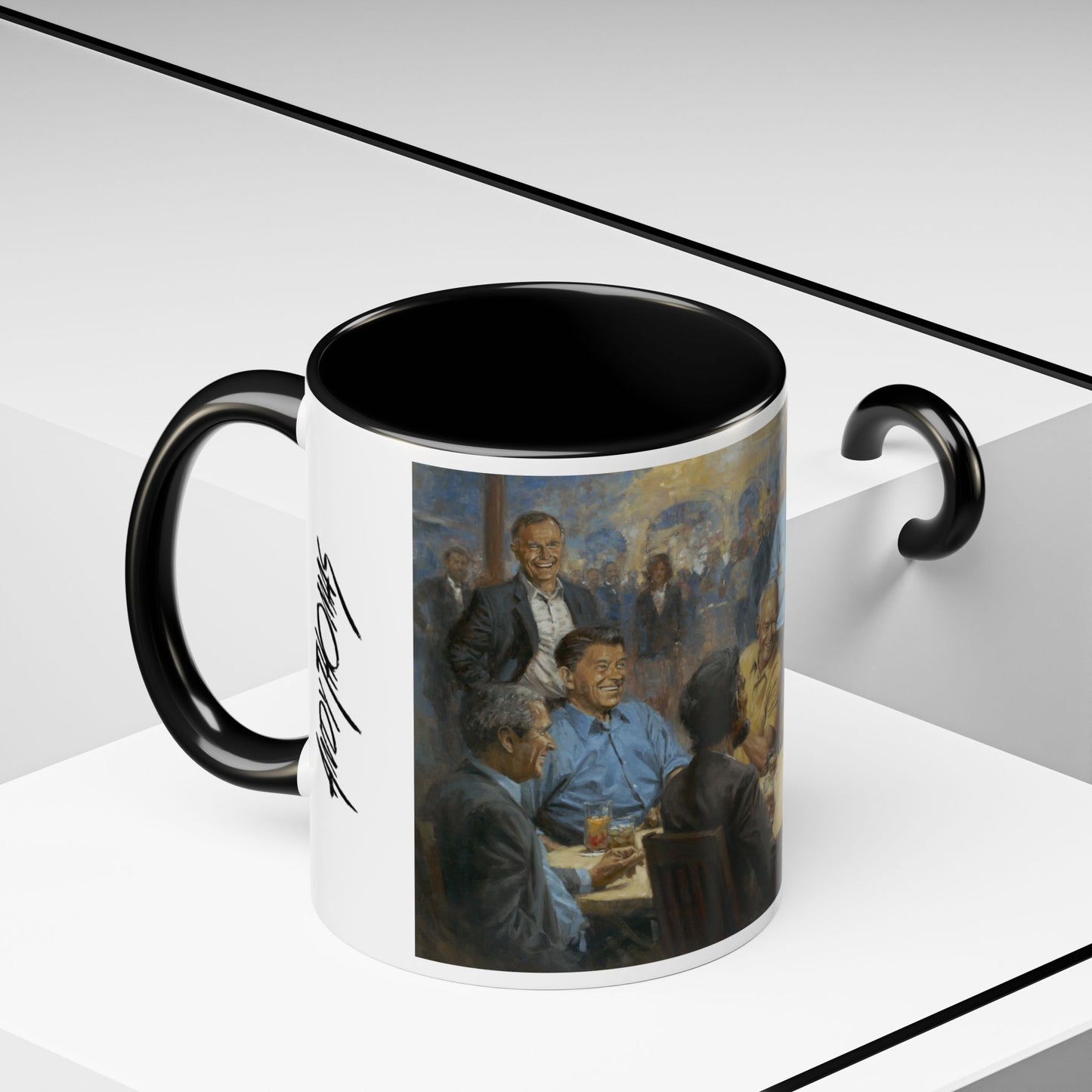 The Republican Club Coffee Mug -  Elegant Accent Coffee Mug 11oz & 15oz - Presidential Gathering Design feat. Trump