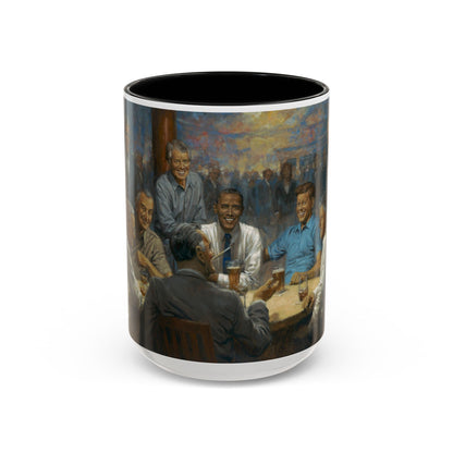 The Democrat Club Coffee Mug - 11oz & 15oz - Past Democrat Presidents Social Club with Obama