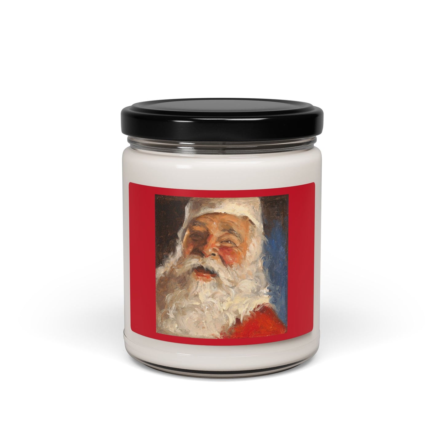 Santa Claus Scented Soy Candle, Holiday Gift Candle, Christmas Decor, Festive Aromatherapy, Cozy Home Fragrance